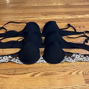 Wacoal | 3 Black Lace Detail Bra 34A Very Good Condition